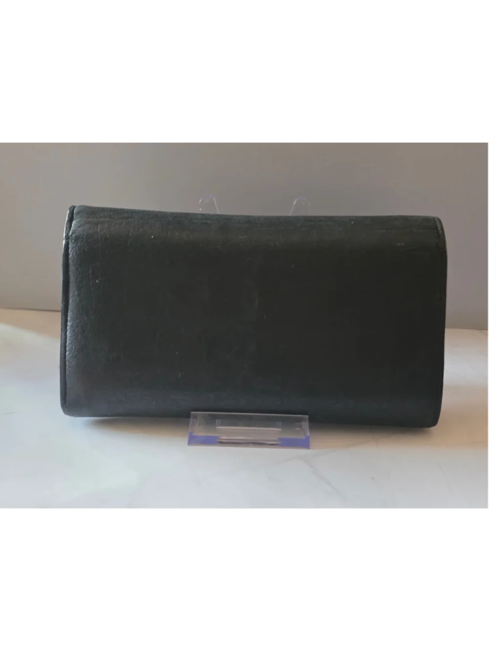 Saint Laurent YSL Black Leather Wallet